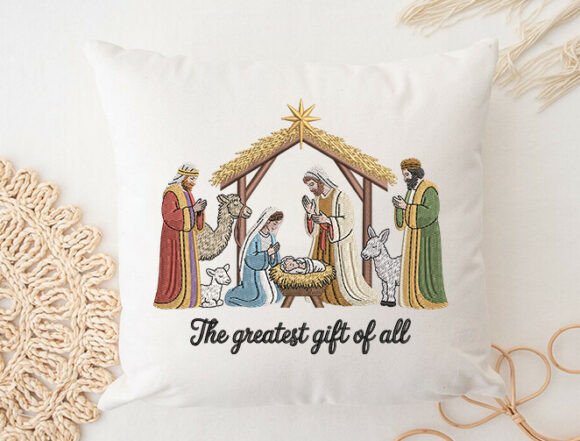 Matrizes de bordados grátis com o tema natal